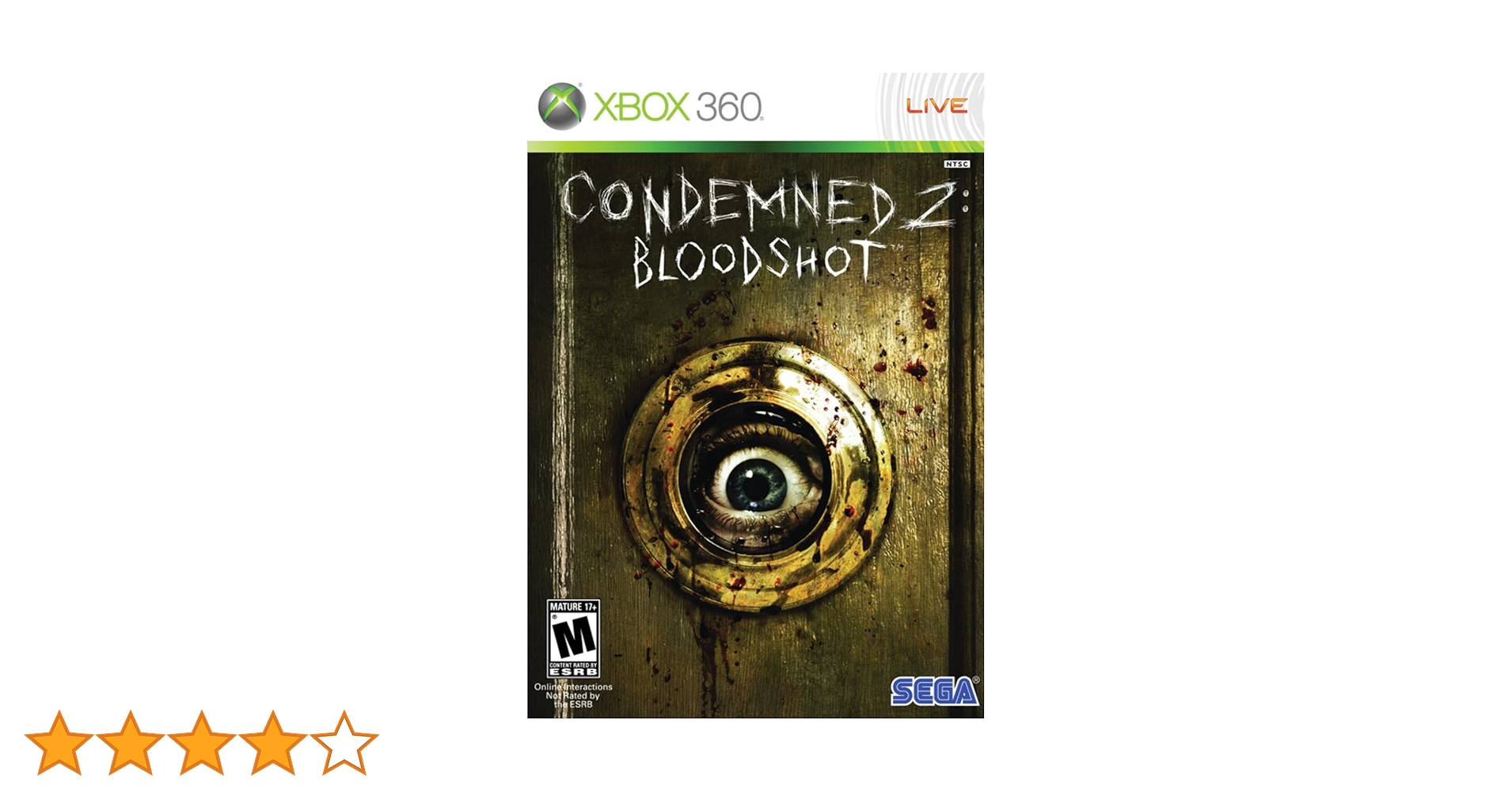 CONDEMNED コンデムド １＆２北米版 CONDEMNED コンデムド 1＆2北米版 CONDEMNED コンデムド 1＆2